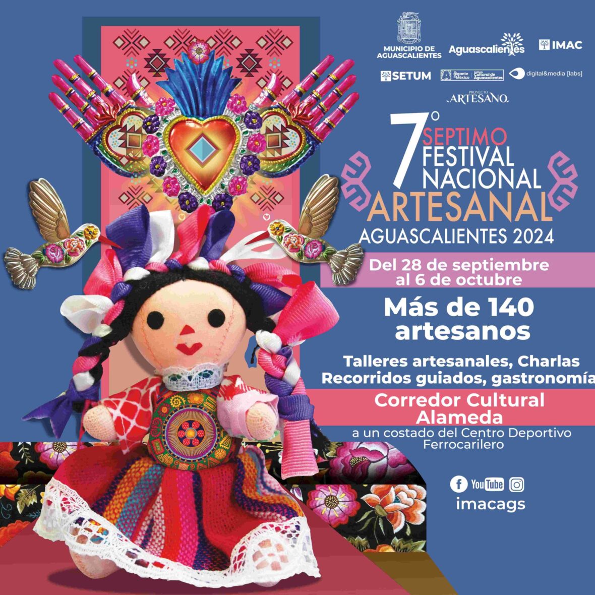 IMG 8286 scaled 1 scaled INVITA MUNICIPIO DE AGUASCALIENTES AL SÉPTIMO FESTIVAL NACIONAL ARTESANAL