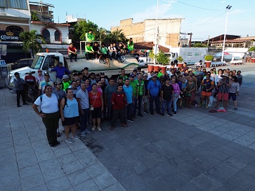 jornada de limpieza Ciudadanía y Ayuntamiento unen esfuerzos en cruzada contra la basura