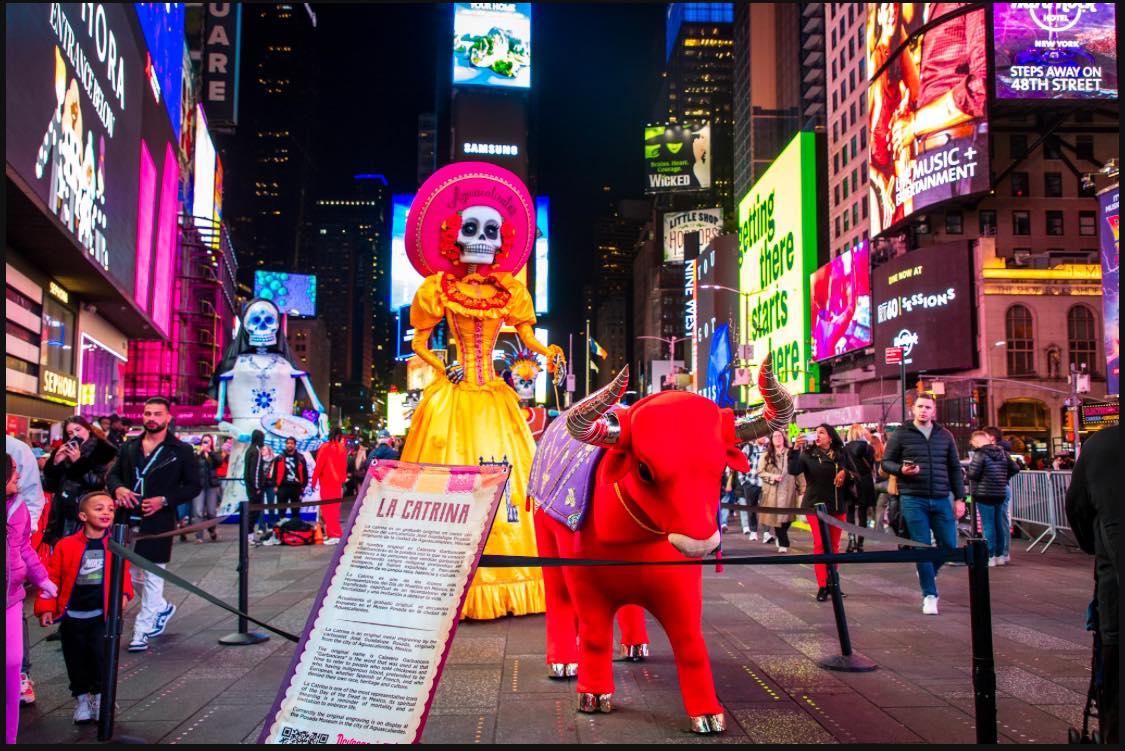 15 LA CATRINA DE AGUASCALIENTES CAUTIVA NUEVA YORK