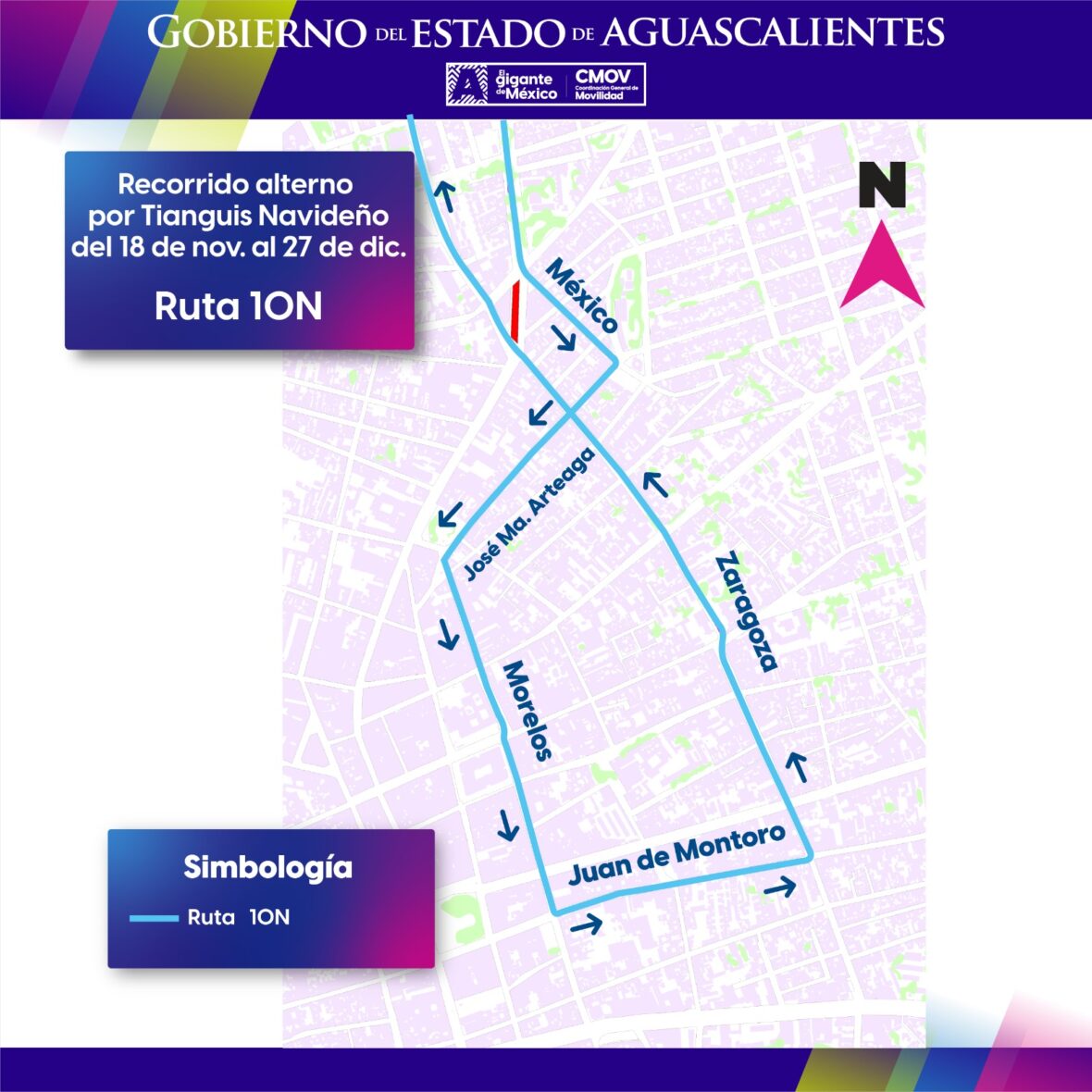 65 1 scaled DESDE ESTE 18 DE NOVIEMBRE HABRÁ CAMBIOS EN OCHO RUTAS POR EL TIANGUIS NAVIDEÑO