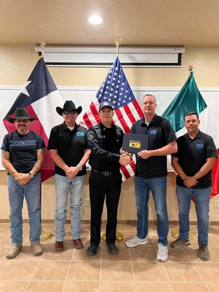 25 1 scaled PERSONAL DEL GRUPO K-9 RECIBE CAPACITACIÓN ESPECIALIZADA EN TEXAS