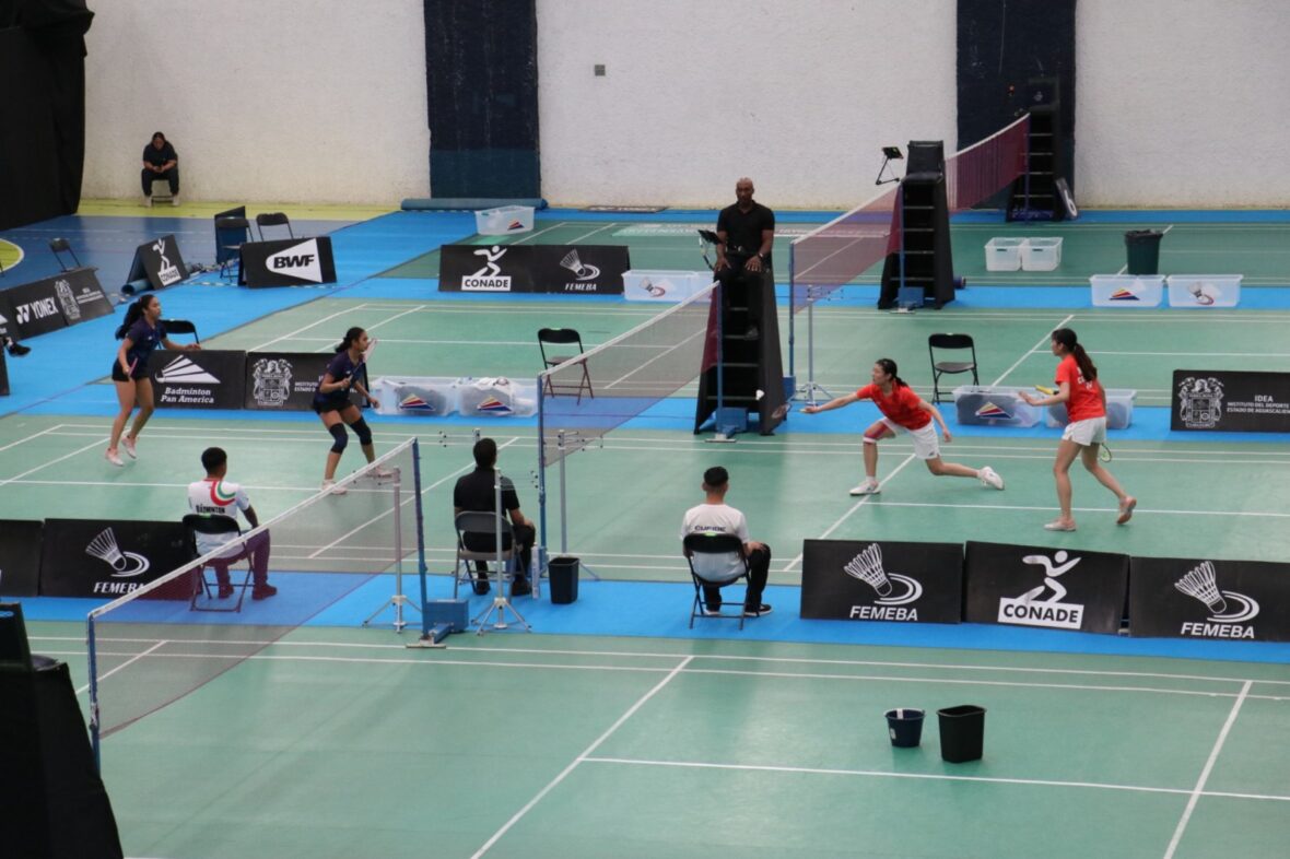 1 2 scaled AGUASCALIENTES SERÁ SEDE DE UNO DE LOS TORNEOS DE BÁDMINTON MÁS IMPORTANTES DE AMÉRICA; PARTICIPAN 9 PAÍSES
