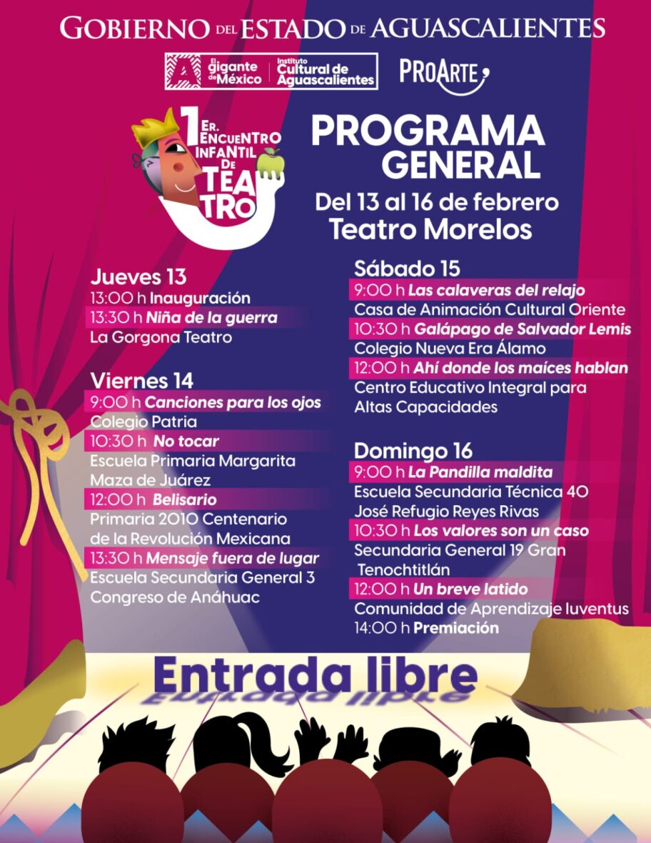 18 3 scaled PRIMER ENCUENTRO ESTATAL DE TEATRO INFANTIL CON ALUMNOS DE PROARTE