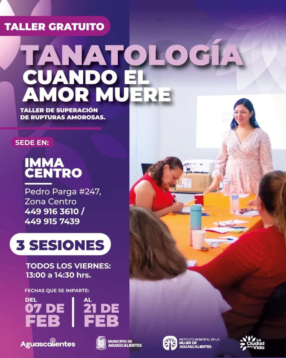 cuando el amor muere scaled REALIZARÁ INSTITUTO MUNICIPAL DE LA MUJER EL TALLER DE SUPERACIÓN “CUANDO EL AMOR DUELE”