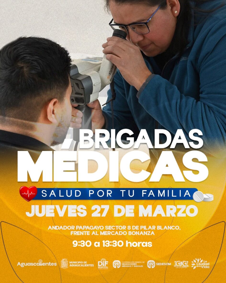 WhatsApp Image 2025 03 20 at 11.59.38 2 scaled DIF MUNICIPAL DE AGUASCALIENTES LLEVARÁ NUEVAS BRIGADAS MÉDICAS GRATUITAS A PILAR BLANCO Y IV CENTENARIO