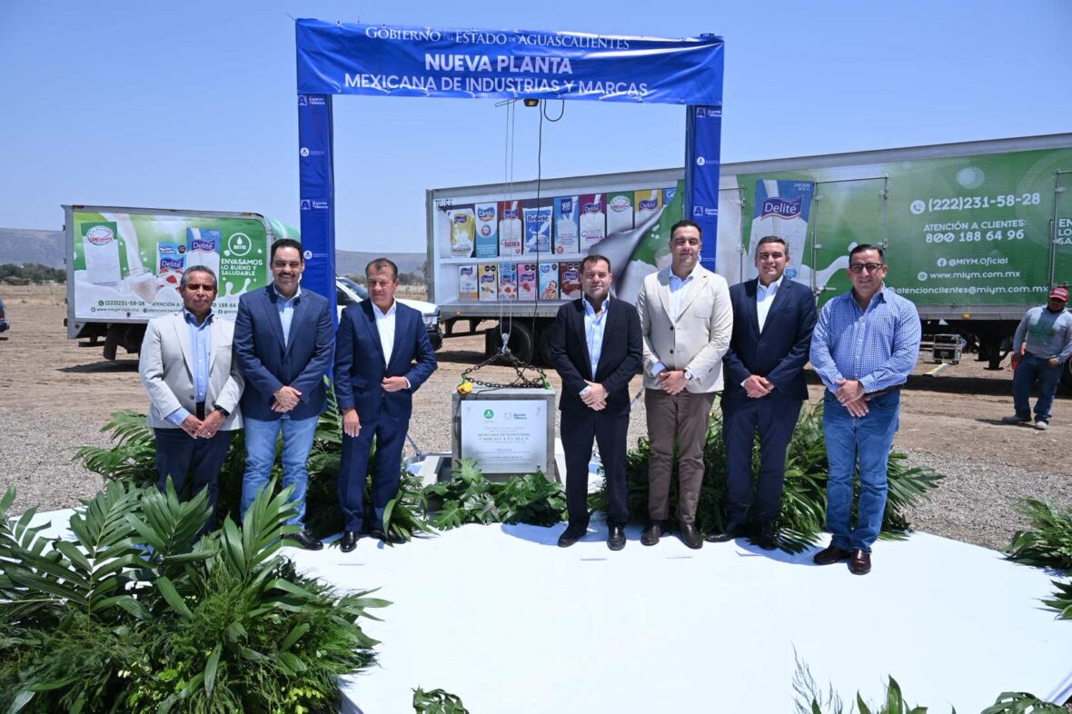 WhatsApp Image 2025 05 17 at 15.17.28 scaled CON UNA INVERSIÓN DE MÁS DE MIL 100 MILLONES DE PESOS Y MÁS DE 2 MIL NUEVOS EMPLEOS, EMPRESA MEXICANA MIYM INICIA CONSTRUCCIÓN DE NUEVA PLANTA EN AGUASCALIENTES