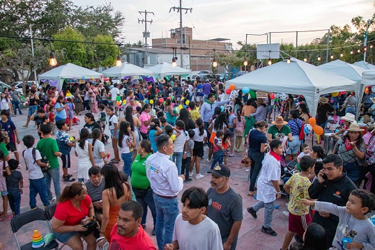 las mojoneras 2 Más de mil niñas y niños disfrutaron del festival “Renace la Alegría” en Las Mojoneras