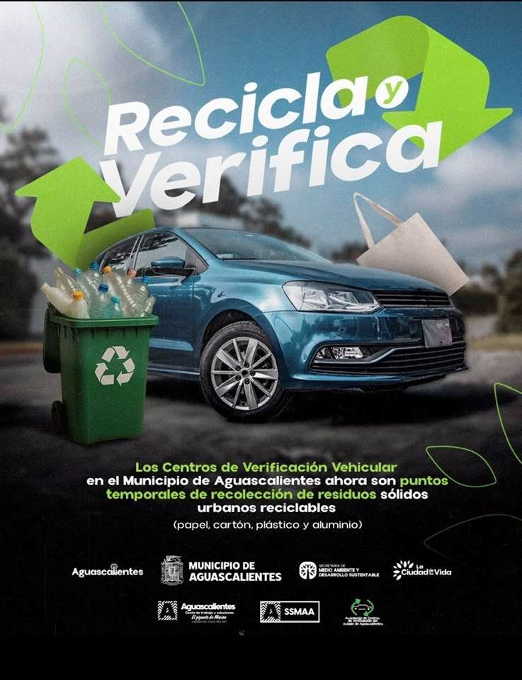 528583509 10235207821087681 7627629234187703860 n INVITA MUNICIPIO A SUMARSE A LA CAMPAÑA DE ACOPIO DE MATERIAL RECICLABLE EN CENTROS DE VERIFICACIÓN VEHICULAR