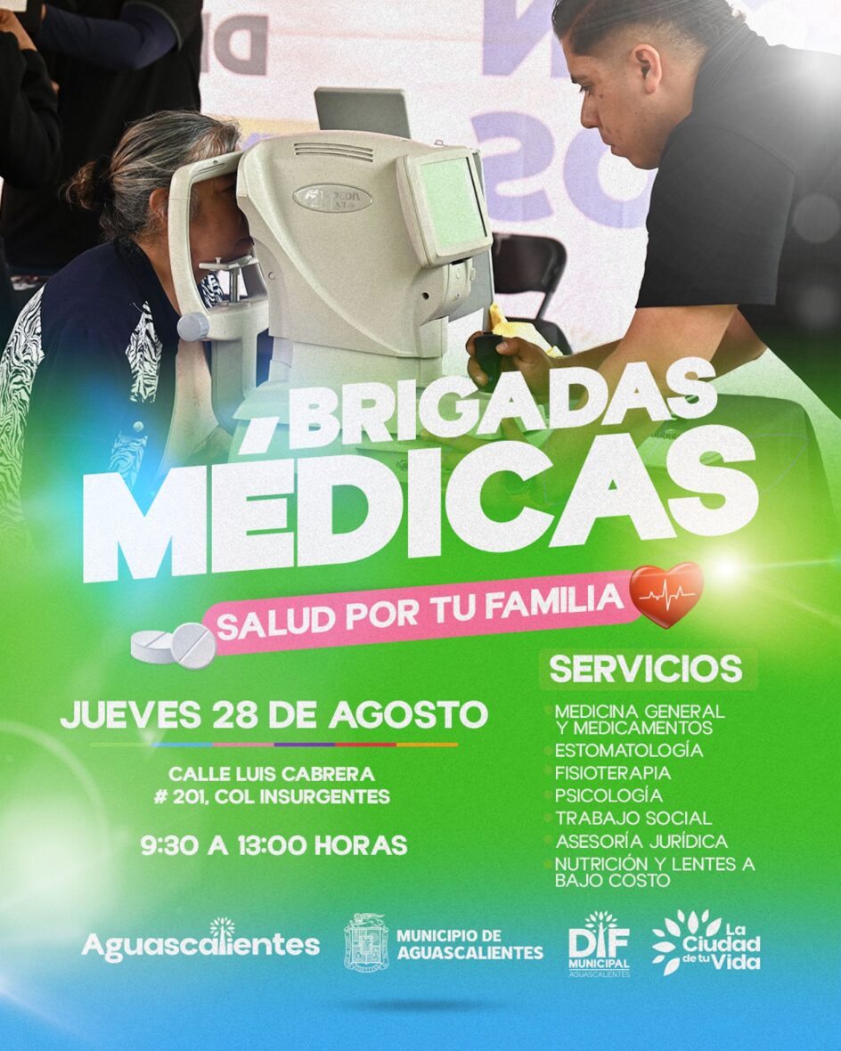 Brigada 28 de agosto scaled DIF MUNICIPAL REALIZARÁ BRIGADA MÉDICA GRATUITA EN LA COLONIA INSURGENTES
