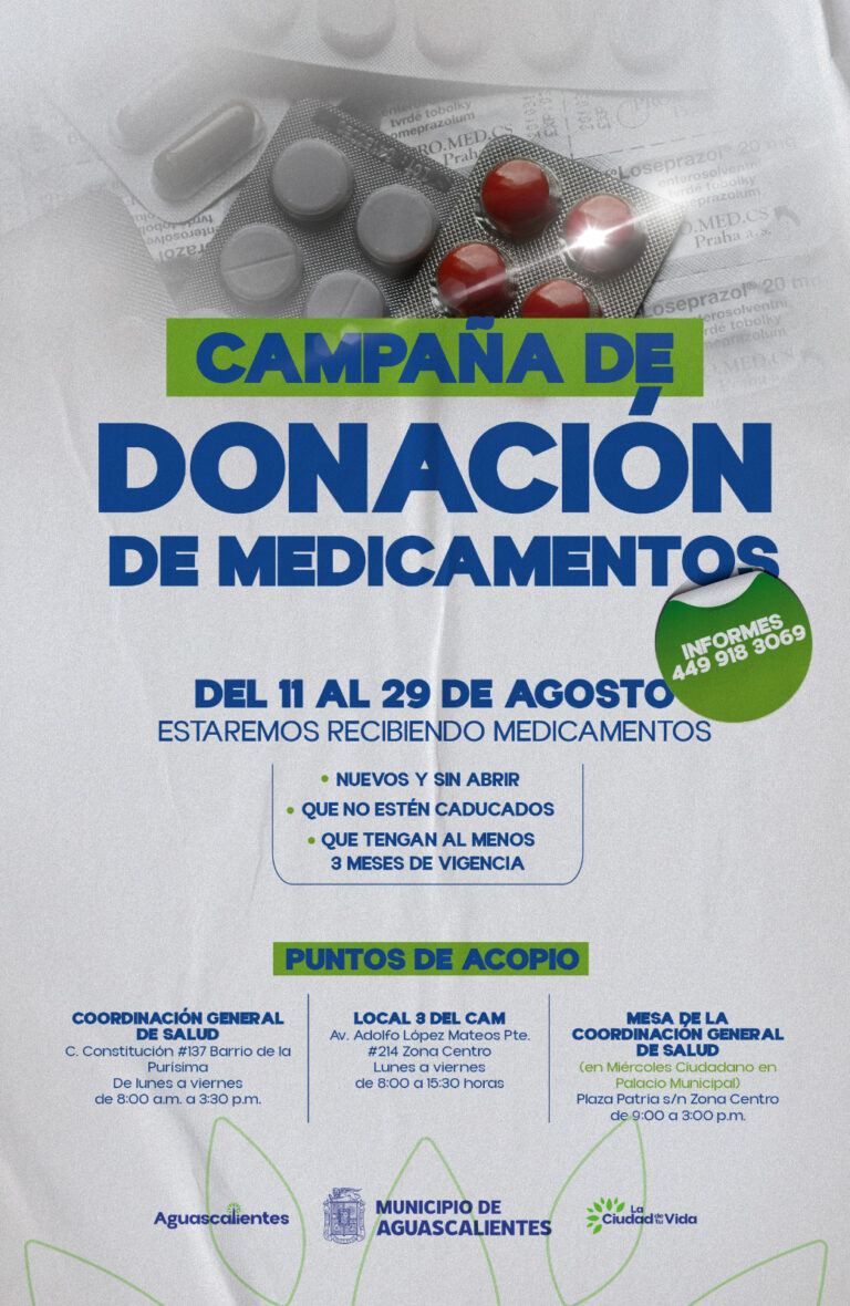 Imagen de WhatsApp 2025 08 06 a las 15.19.47 05175aba scaled LANZA MUNICIPIO DE AGUASCALIENTES CAMPAÑA DE DONACIÓN DE MEDICAMENTOS