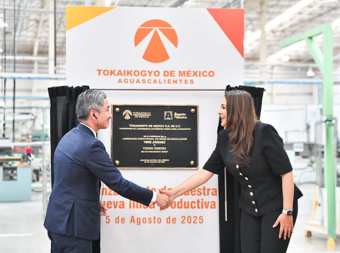 WhatsApp Image 2025 08 05 at 1.15.11 PM 2 scaled AGUASCALIENTES REAFIRMA SU POSICIÓN COMO GIGANTE AUTOMOTRIZ CON INVERSIÓN DE 100 MILLONES DE PESOS DE LA EMPRESA TOKAIKOGYO