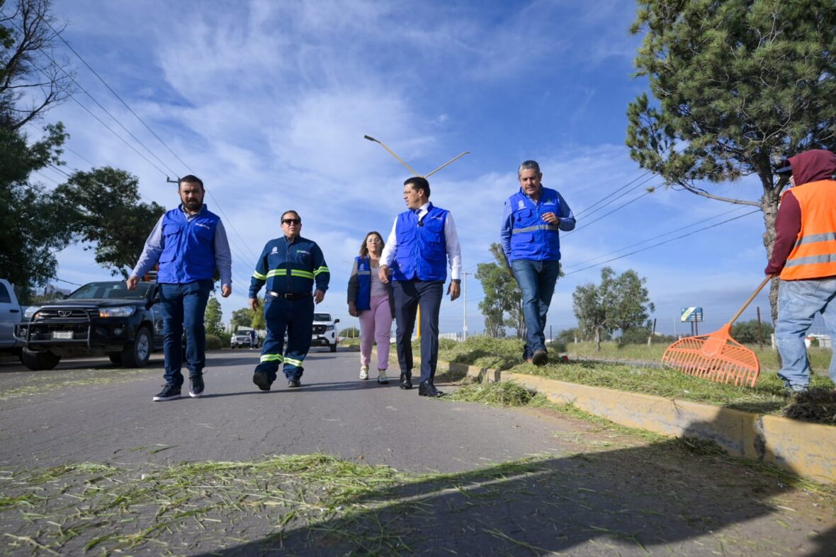 IMG 20250918 WA0029 scaled ENCABEZA LEO MONTAÑEZ MEGA OPERATIVO DE DESMALEZADO Y LIMPIEZA EN PROLONGACIÓN CONSTITUCIÓN