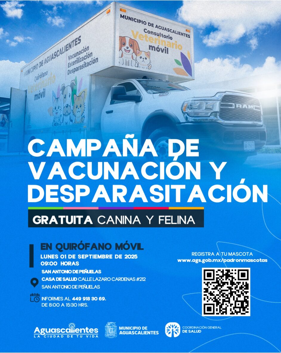 QM 01 Sep scaled EL QUIRÓFANO VETERINARIO MÓVIL LLEVA SUS SERVICIOS DE VACUNACIÓN Y DESPARASITACIÓN A PEÑUELAS