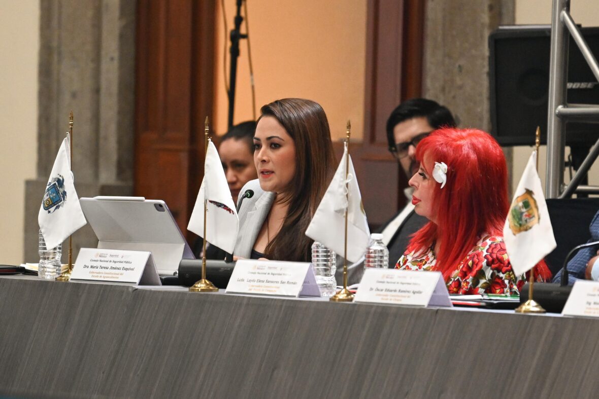 WhatsApp Image 2025 09 02 at 3.39.32 PM scaled TERE JIMÉNEZ REFRENDA SU COMPROMISO DE TRABAJAR POR LA SEGURIDAD DE AGUASCALIENTES Y DEL PAÍS EN EL CONSEJO NACIONAL DE SEGURIDAD PÚBLICA