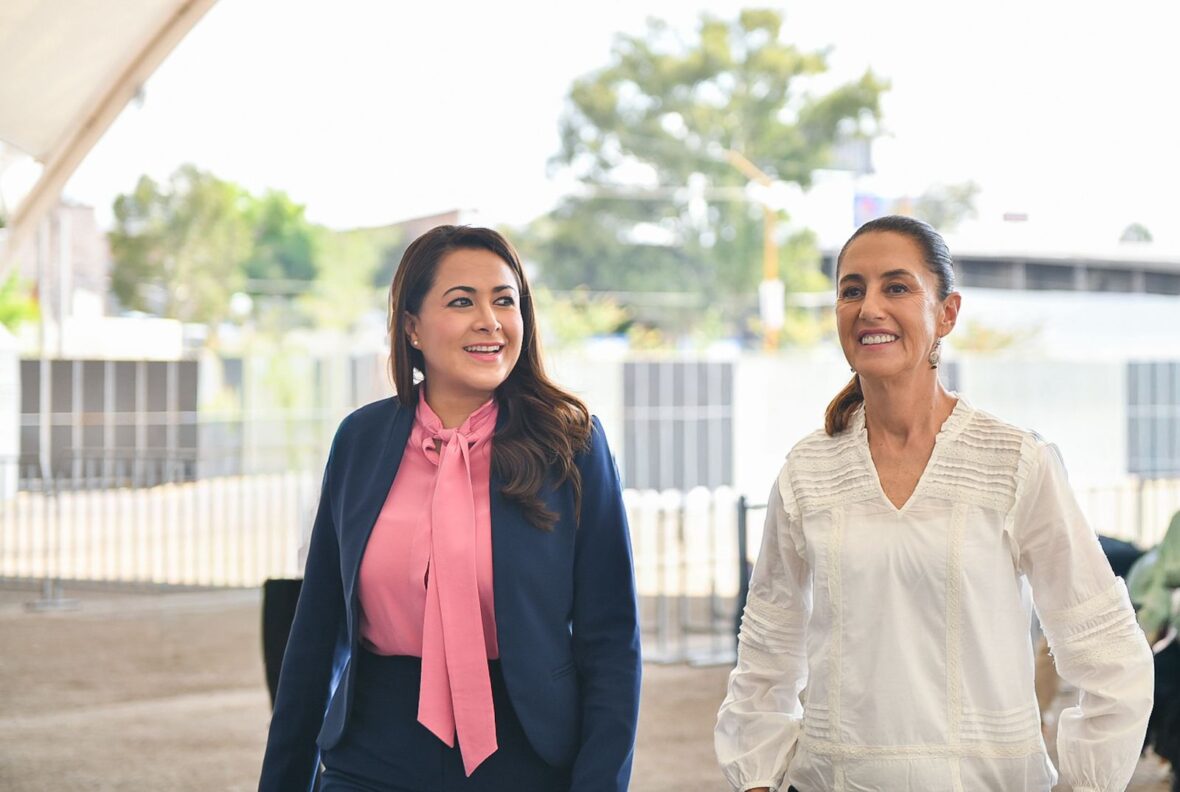 WhatsApp Image 2025 09 05 at 5.54.58 PM scaled TERE JIMÉNEZ Y CLAUDIA SHEINBAUM SELLAN COMPROMISO DE TRABAJO CONJUNTO EN AGUASCALIENTES