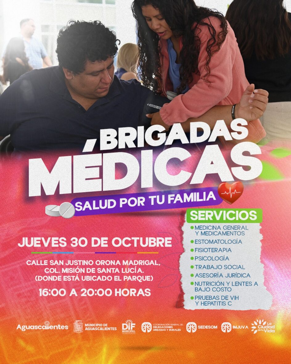 IMG 20251025 WA0068 scaled LLEVA DIF MUNICIPAL DE AGUASCALIENTES BRIGADAS MÉDICAS GRATUITAS A VNSA Y MISIÓN DE SANTA LUCÍA