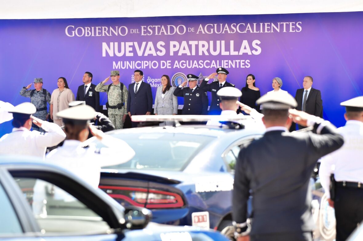 Imagen de WhatsApp 2025 10 29 a las 14.14.43 83a9e39f scaled CON 98 NUEVAS PATRULLAS Y 250 NUEVOS POLICÍAS, REFORZAMOS LA SEGURIDAD EN AGUASCALIENTES