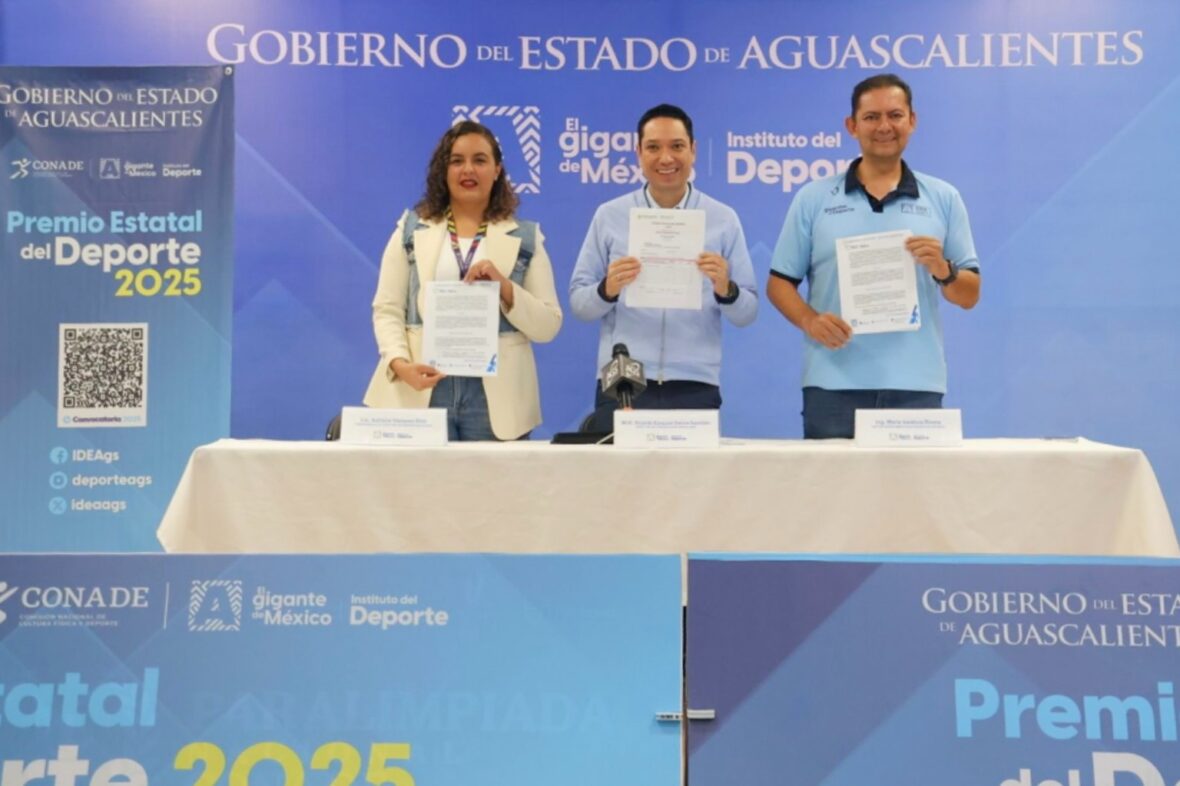 WhatsApp Image 2025 10 10 at 15.29.14 2 scaled RECONOCERÁN A ATLETAS Y ENTRENADORES DESTACADOS CON EL PREMIO ESTATAL DEL DEPORTE 2025; INSCRÍBETE