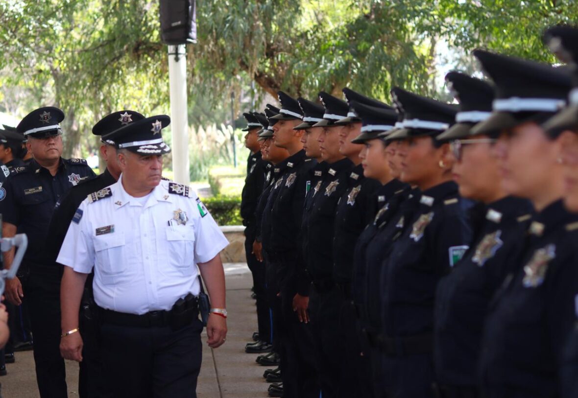 WhatsApp Image 2025 10 21 at 2.55.52 PM 3 scaled REFUERZAN SEGURIDAD EN AGUASCALIENTES; 183 NUEVOS POLICÍAS SE INTEGRARÁN A LA SECRETARÍA DE SEGURIDAD PÚBLICA DEL ESTADO