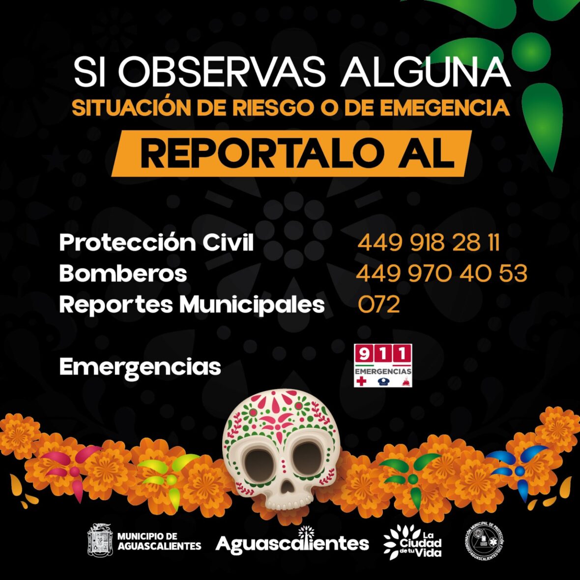 WhatsApp Image 2025 10 23 at 12.56.08 PM scaled EMITE PROTECCIÓN CIVIL RECOMENDACIONES DE SEGURIDAD AL ASISTIR AL TRADICIONAL TIANGUIS DE MUERTOS