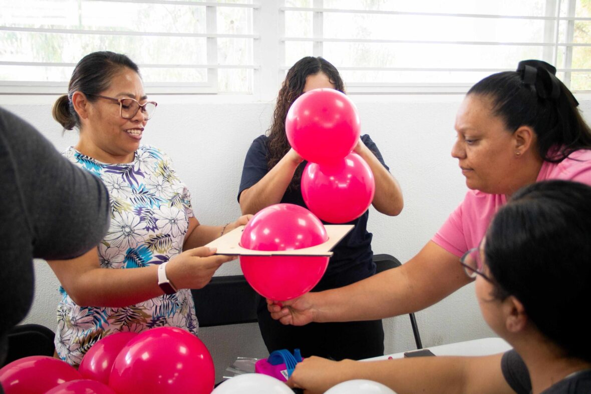 g1 scaled 1 scaled PARTICIPARÁ INSTITUTO MUNICIPAL DE LA MUJER EN EL DESFILE DE CALAVERAS CON CATRINA HECHA CON GLOBOS