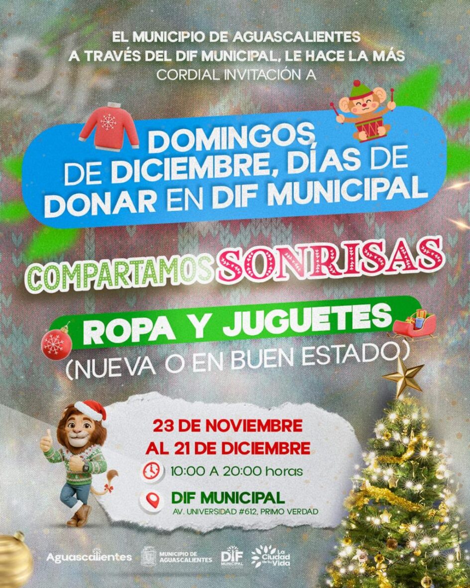 IMG 20251123 WA0008 scaled INVITA DIF MUNICIPAL A PARTICIPAR EN LA COLECTA «COMPARTAMOS SONRISAS»