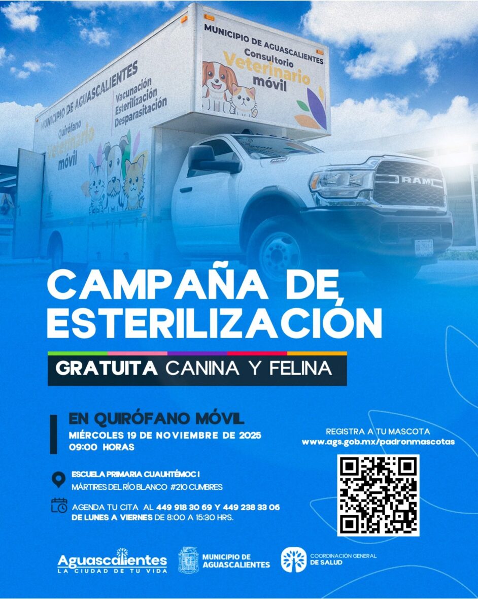 QM 19 NOV scaled LLEGARÁ EL QUIRÓFANO VETERINARIO MÓVIL AL FRACCIONAMIENTO CUMBRES