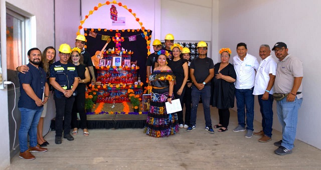 altares Rinde la Familia SEAPAL homenaje a sus compañeros fallecidos