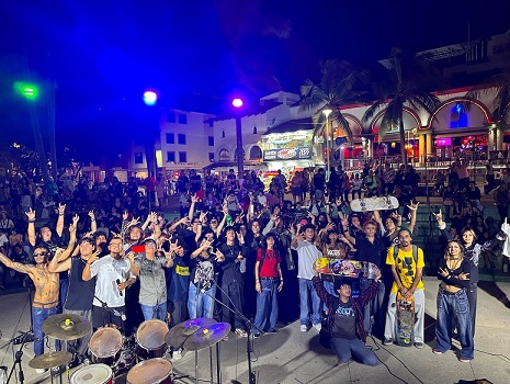 concierto 1 Más de mil jóvenes disfrutaron del Festival “Tukin” en Puerto Vallarta
