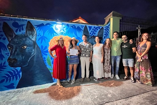 murales 2 Inauguran murales en el Panteón 5 de Diciembre para celebrar el Día de Muertos