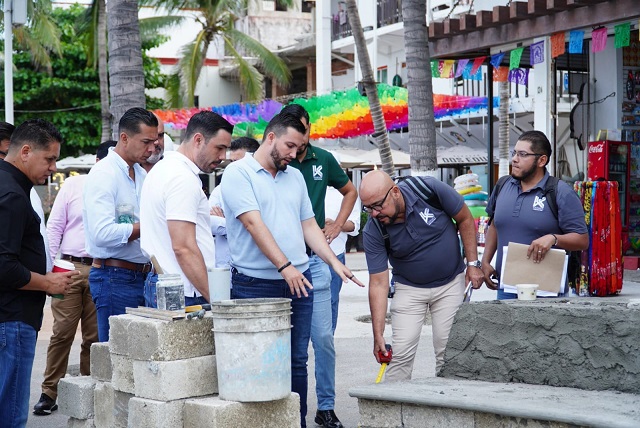 supervisa munguia Supervisa presidente Luis Munguía avances de obra del malecón dos