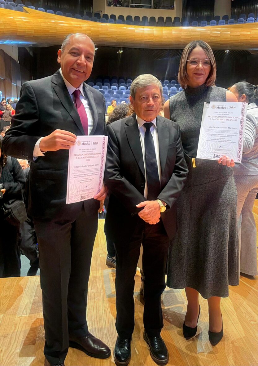 20251127 111211 scaled AGUASCALIENTES CUENTA CON LA MEJOR TRABAJADORA SOCIAL DEL PAÍS; POR SEGUNDA OCASIÓN RECIBIÓ EL PREMIO NACIONAL A LA CALIDAD EN SALUD 2025