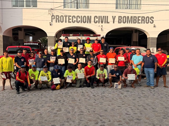 capacitacion bomberos Gobierno de Luis Munguía impulsa capacitación en rescate de alto riesgo