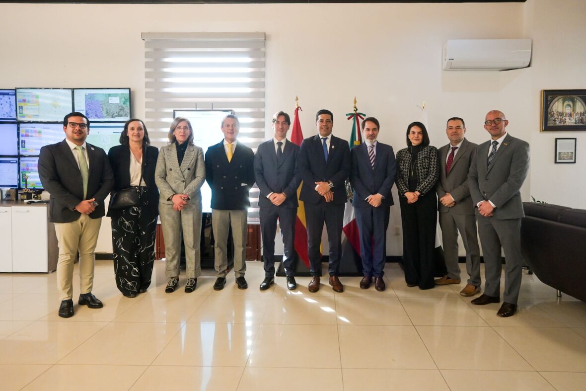 CMC 8555 scaled FORTALECE LEO MONTAÑEZ COOPERACIÓN INTERNACIONAL CON EL EMBAJADOR DE ESPAÑA EN MÉXICO JUAN DUARTE