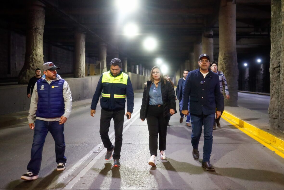 MGL8952 scaled 1 scaled SUPERVISA LEO MONTAÑEZ REHABILITACIÓN DE PINTURA VIAL EN DESNIVEL DE EXPO PLAZA