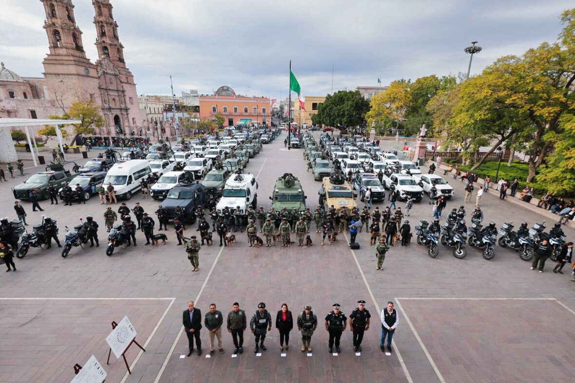WhatsApp Image 2026 01 16 at 17.48.42 scaled CON MÁS DE 100 UNIDADES, 300 UNIFORMADOS Y APOYO AÉREO, ARRANCA MEGAOPERATIVO “LA FUERZA DEL GIGANTE”