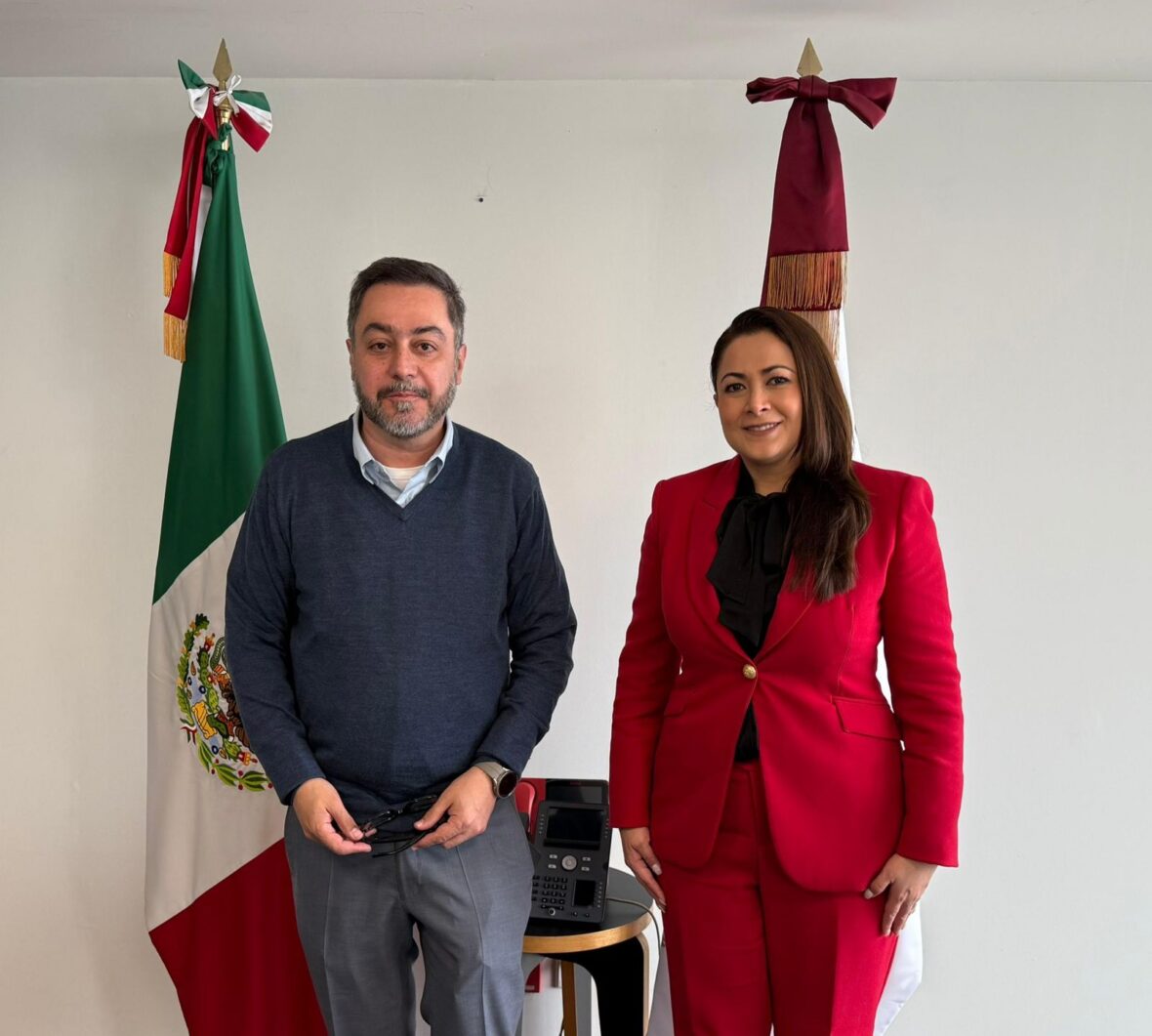 WhatsApp Image 2026 01 21 at 8.56.50 AM scaled TERE JIMÉNEZ SE REÚNE CON VIDAL LLERENAS, SUBSECRETARIO DE INDUSTRIA Y COMERCIO