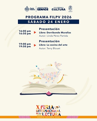 lectura 3 Puerto Vallarta se prepara para la X Feria Internacional de la Lectura