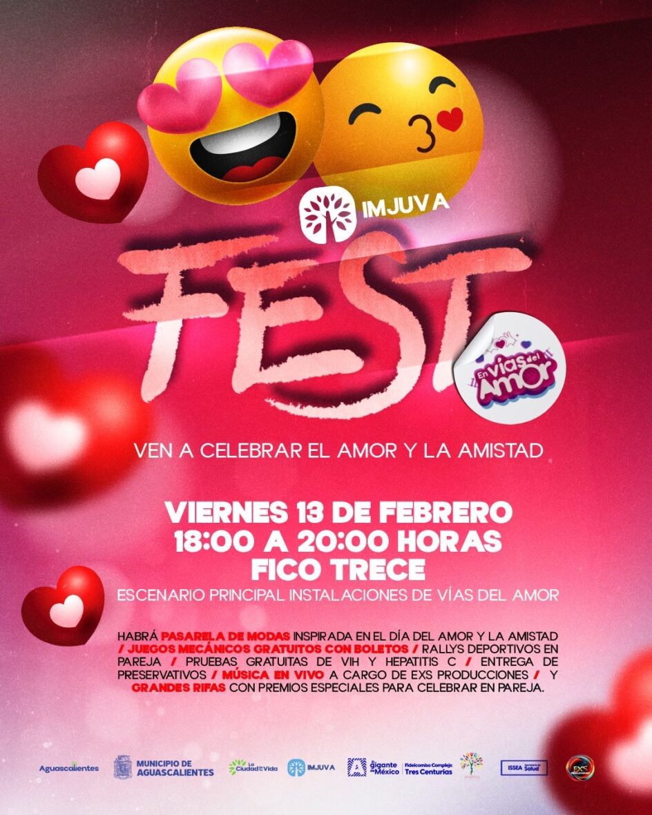 9f8a7c6e 0ed1 490c a354 477f3cde7749 scaled INVITA MUNICIPIO A LA CIUDADANÍA AL IMJUVA FEST EDICIÓN VÍAS DEL AMOR