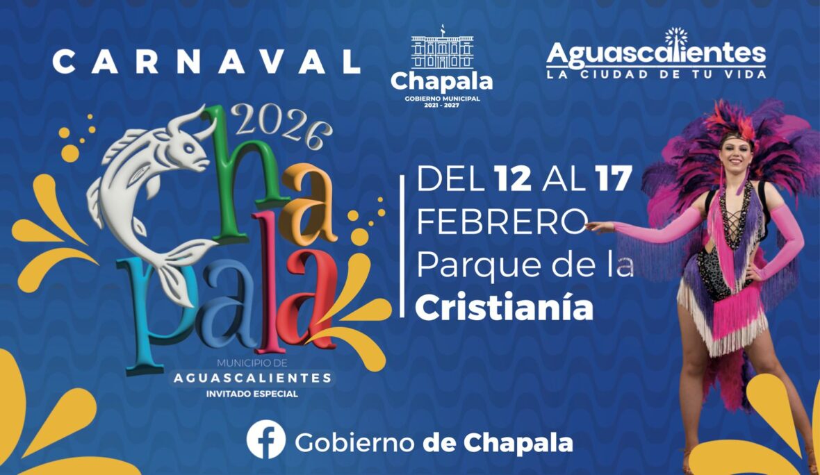 WhatsApp Image 2026 02 05 at 11.59.26 AM scaled MUNICIPIO DE AGUASCALIENTES ES EL INVITADO DE HONOR EN EL CARNAVAL CHAPALA 2026