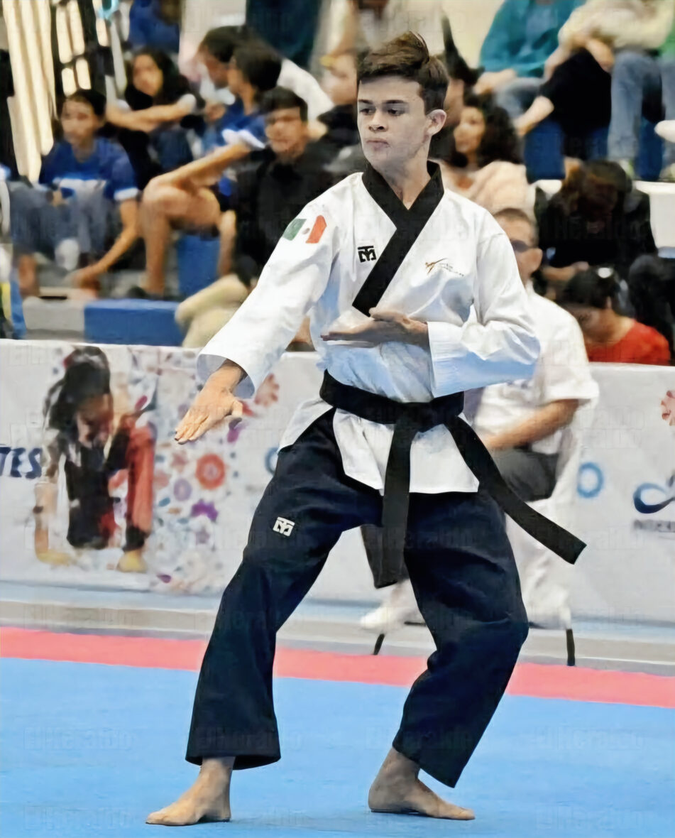 WhatsApp Image 2026 02 19 at 14.48 edited scaled JOVEN DE AGUASCALIENTES CONQUISTA PODIOS INTERNACIONALES EN TAEKWONDO