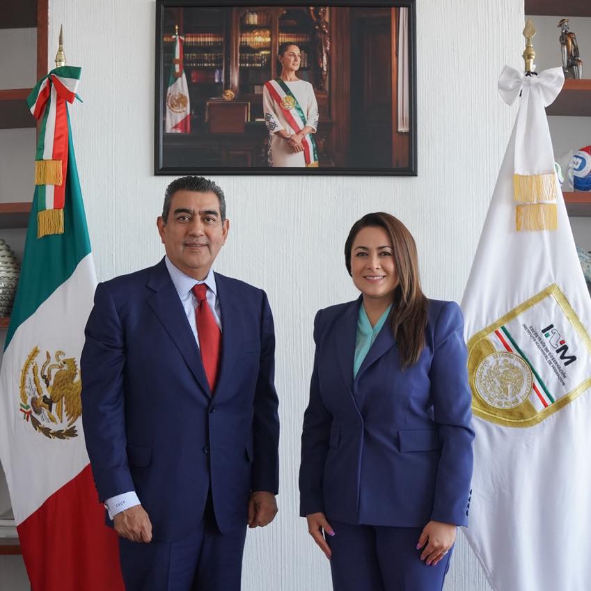 657047094 1506266190856578 1829617730610019863 n TERE JIMÉNEZ SOSTUVO UNA REUNIÓN CON SALOMÓN CÉSPEDES PEREGRINA, DIRECTOR DEL INSTITUTO NACIONAL DE MIGRACIÓN