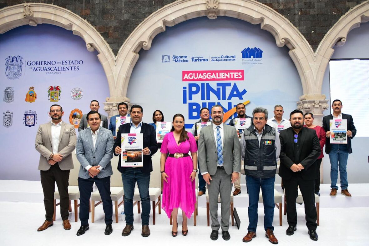 PINTA BIEN 7 scaled TERE JIMÉNEZ PRESENTA EL PROGRAMA DE MEJORAMIENTO DE IMAGEN URBANA MÁS GRANDE EN LA HISTORIA DE AGUASCALIENTES