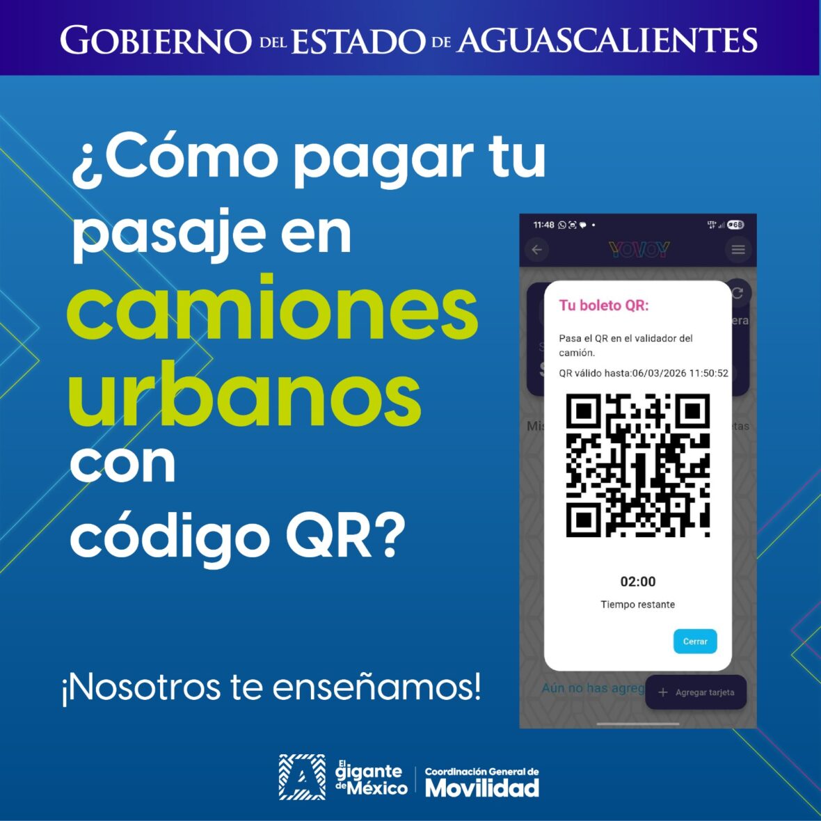 WhatsApp Image 2026 03 10 at 15.09.21 scaled AGUASCALIENTES INNOVA: YA SE PUEDE PAGAR EL CAMIÓN CON CÓDIGO QR