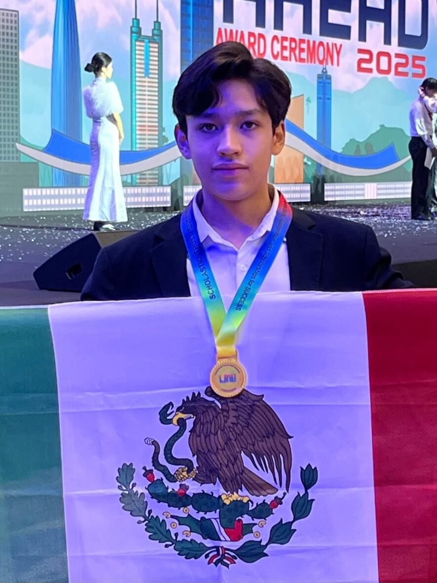 WhatsApp Image 2026 03 14 at 12.57.09 PM 1 scaled RODRIGO SALDÍVAR, JOVEN GENIO DE AGUASCALIENTES CONQUISTA EL ORO EN OLIMPIADA INTERNACIONAL DE MATEMÁTICAS