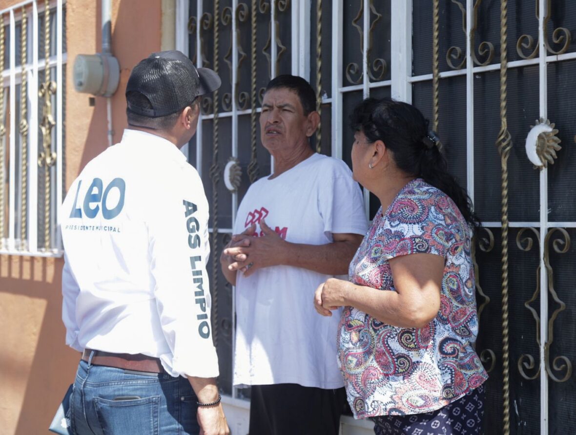 IMG 0844 scaled CONTINÚA LEO MONTAÑEZ RECORRIENDO COLONIAS Y COMUNIDADES DE AGUASCALIENTES