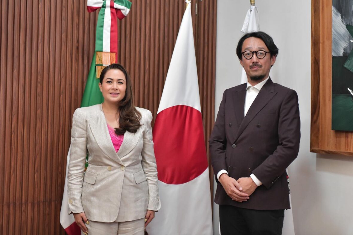 JICA 2 scaled TERE JIMÉNEZ SE REÚNE CON CHIAKI KOBAYASHI, DIRECTOR GENERAL DE LA OFICINA DE JICA EN MÉXICO