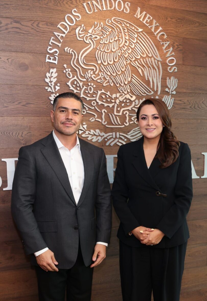 WhatsApp Image 2026 04 23 at 3.02.48 PM scaled ACUERDAN TERE JIMÉNEZ Y OMAR GARCÍA HARFUCH FORTALECER ESTRATEGIA DE SEGURIDAD