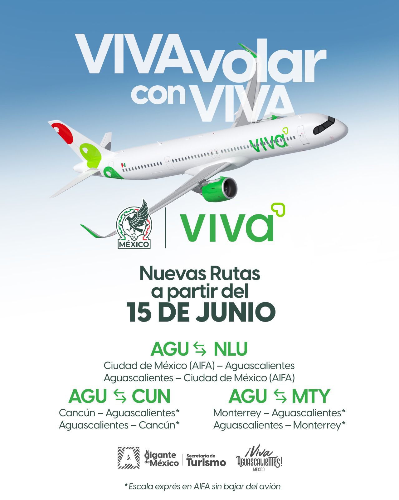 WhatsApp Image 2026 05 12 at 1.59.04 PM AGUASCALIENTES TENDRÁ 5 NUEVAS RUTAS AÉREAS A PARTIR DE JUNIO